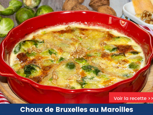 Choux de Bruxelles au Maroilles